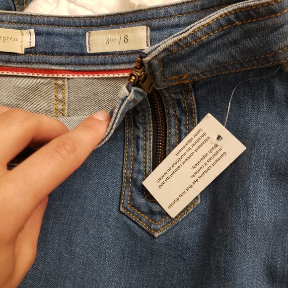 Anthropologie | Pilcro Mini Denim Double Zip Skirt - Picture 5 of 8